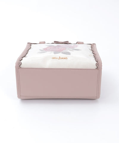 Rose Embroidery Square Bag (Pre-order)