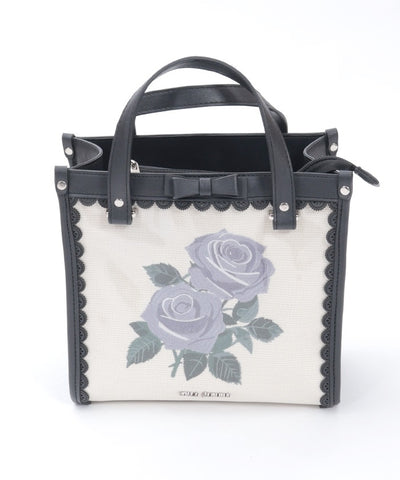 Rose Embroidery Square Bag (Pre-order)