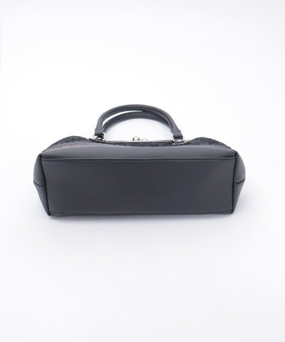 Lace Layered Clasp Boston Bag