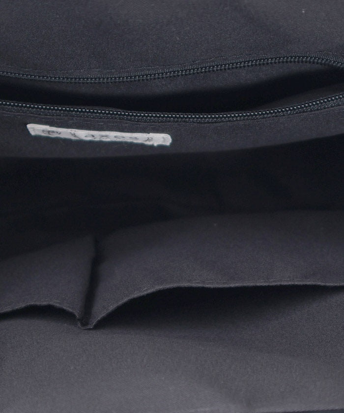 Lace Layered Clasp Boston Bag