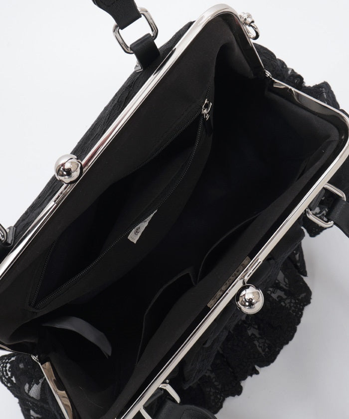 Lace Frill Clasp Bag – axes femme from JAPAN