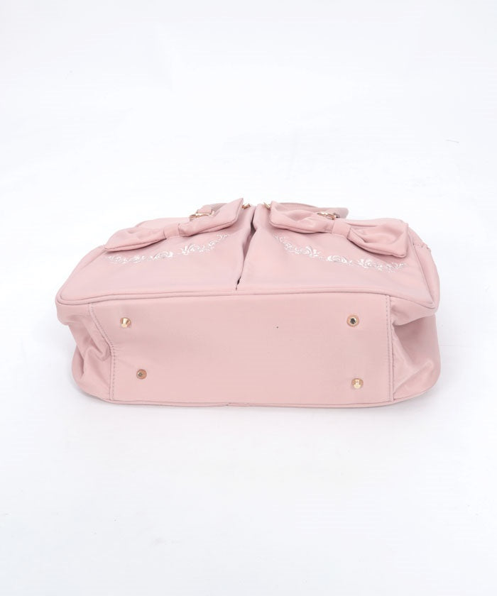 Water Repellent Nylon Double Ribbon Boston Bag – axes femme from JAPAN