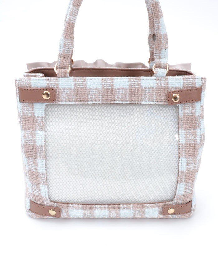 Lamé Tweed Oshikatsu Bag – axes femme from JAPAN