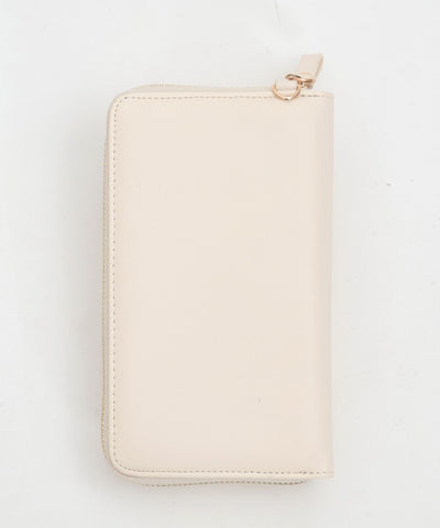 Rose Embossed Smartphone Pochette