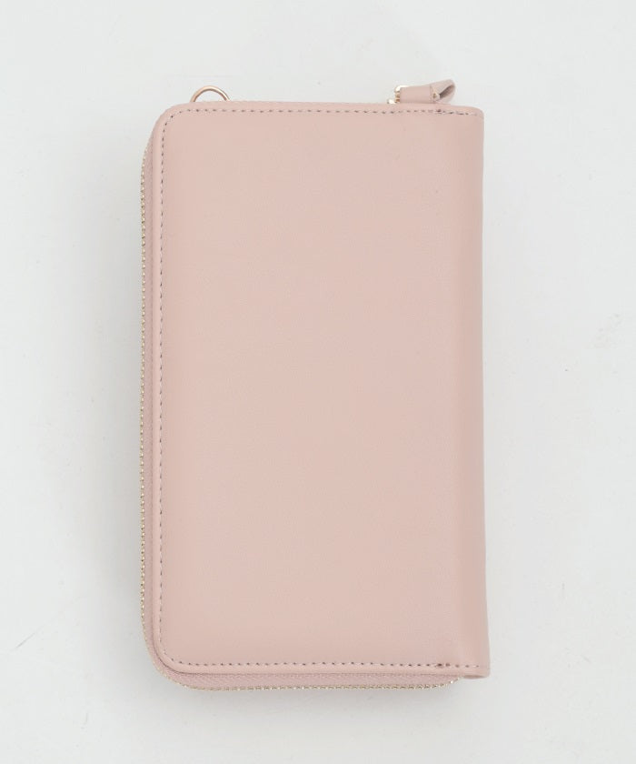 Rose Embossed Smartphone Pochette