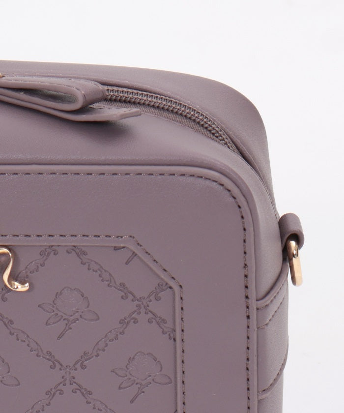 Quilted Style Embossed Shoulder