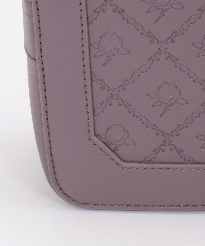 Quilted Style Embossed Shoulder