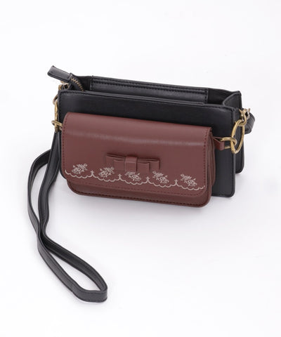 Bicolor 2-Way Pochette