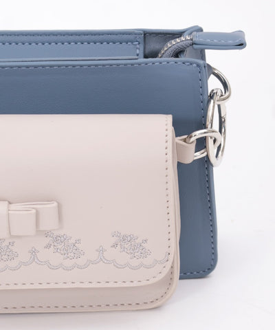 Bicolor 2-Way Pochette