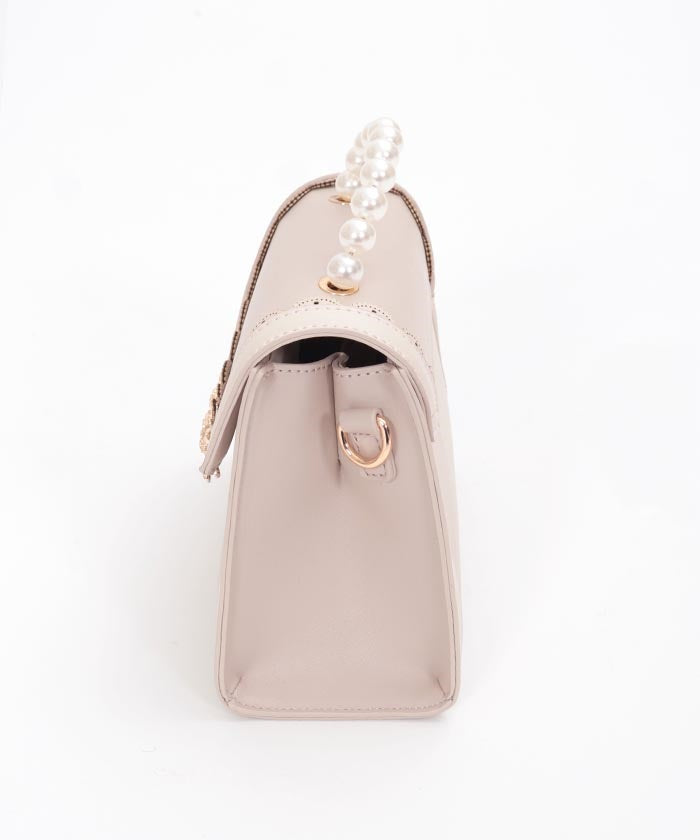 Pearl Handle Color Scheme Bag