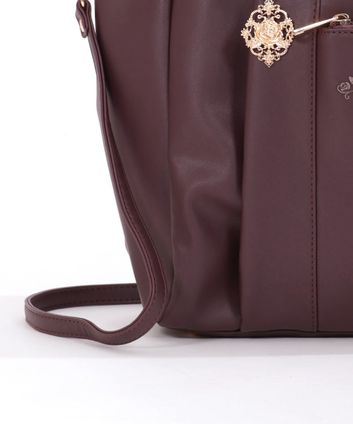 Rose Embroidery Multifunctional Big Tote