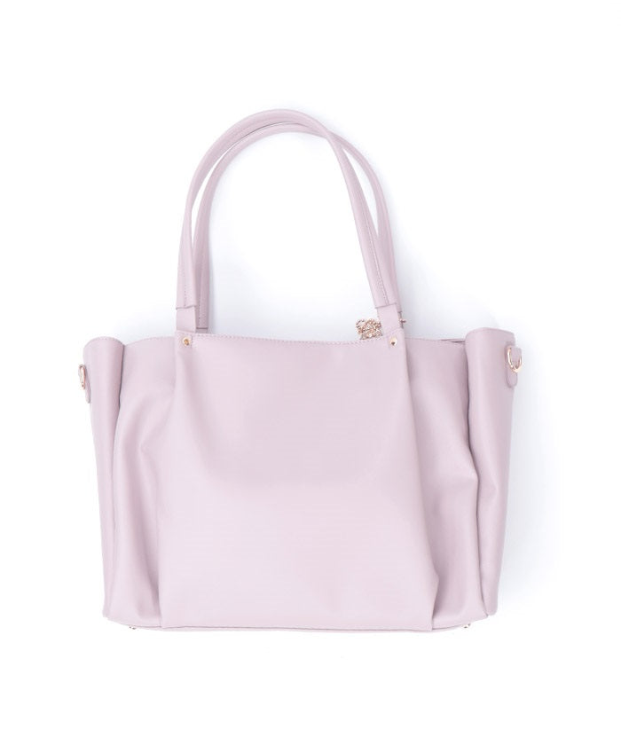 Rose Embroidery Multifunctional Big Tote