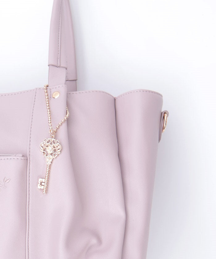 Rose Embroidery Multifunctional Big Tote