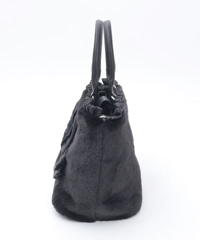 Big Ribbon Fur Bag