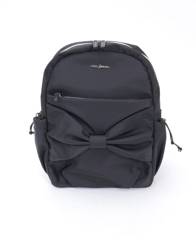Water Repellent Nylon Backpack with Ribbon