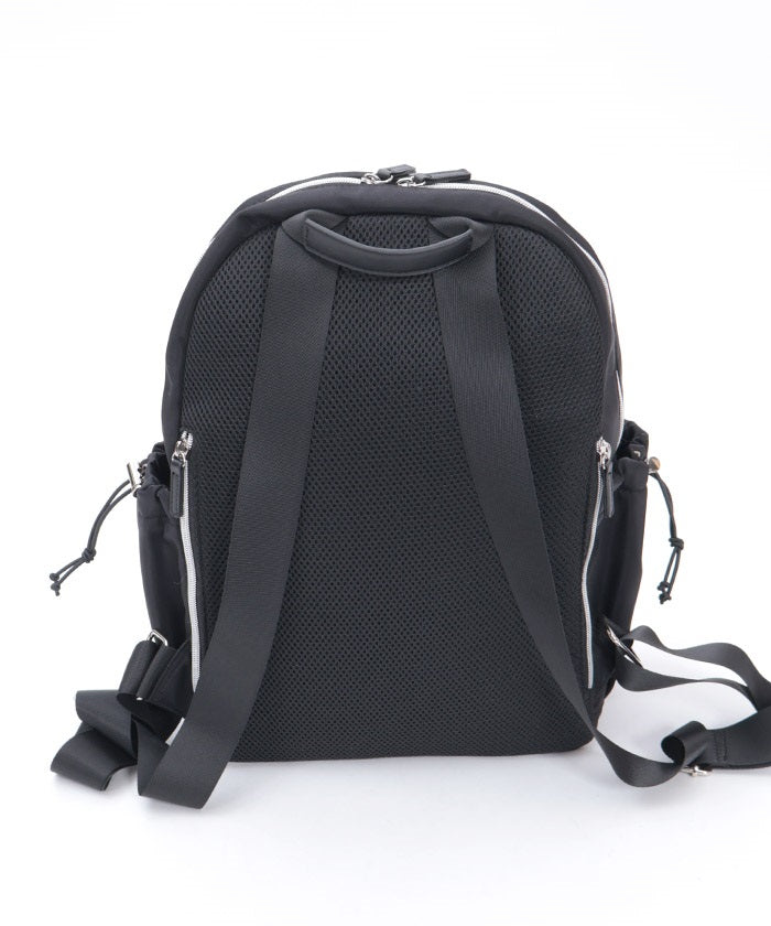 Water Repellent Nylon Backpack with Ribbon