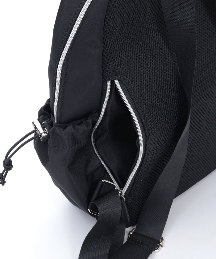 Water Repellent Nylon Backpack with Ribbon