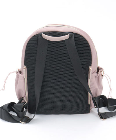 Water Repellent Nylon Backpack with Ribbon