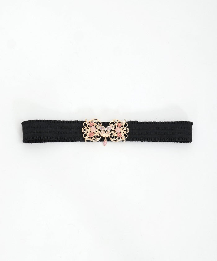 Elegant Rose Elastic Belt