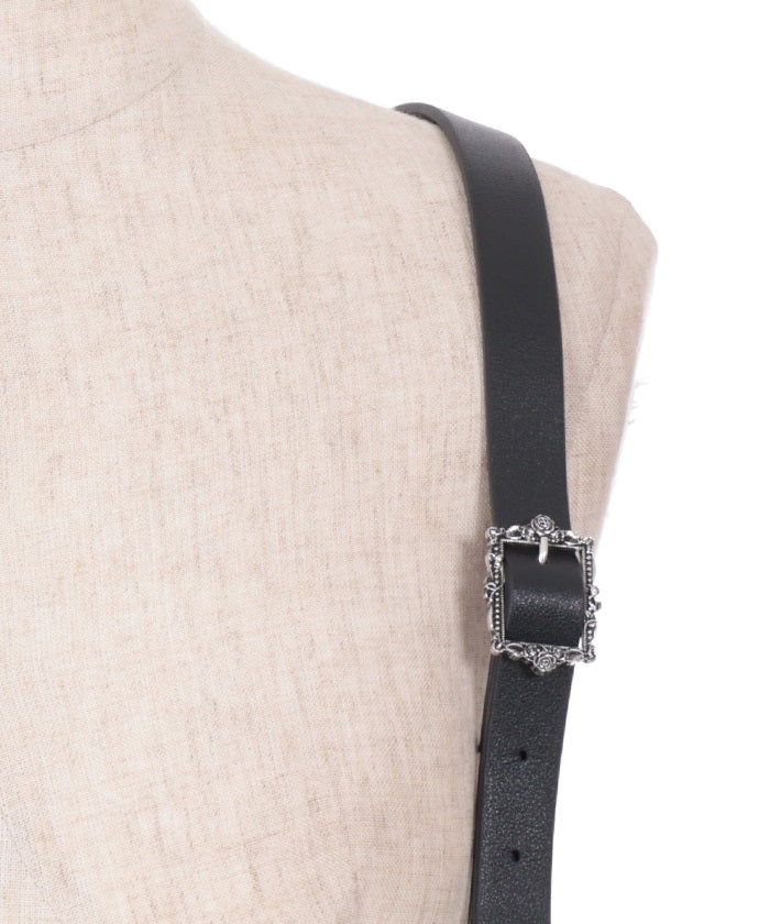 Decoration Buckle Harness Belt