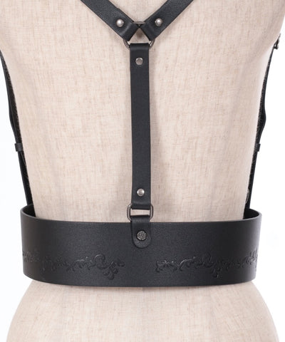 Decoration Buckle Harness Belt