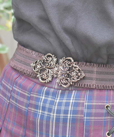 Flower Decoration Classical Elastic Belt