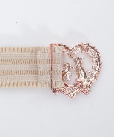 Cat & Heart Motif Belt
