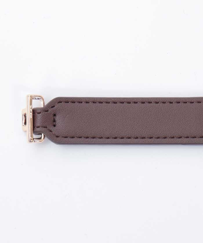 Strawberry Motif Thin Elastic Belt