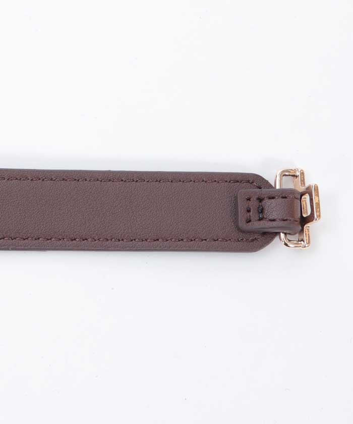 Strawberry Motif Thin Elastic Belt