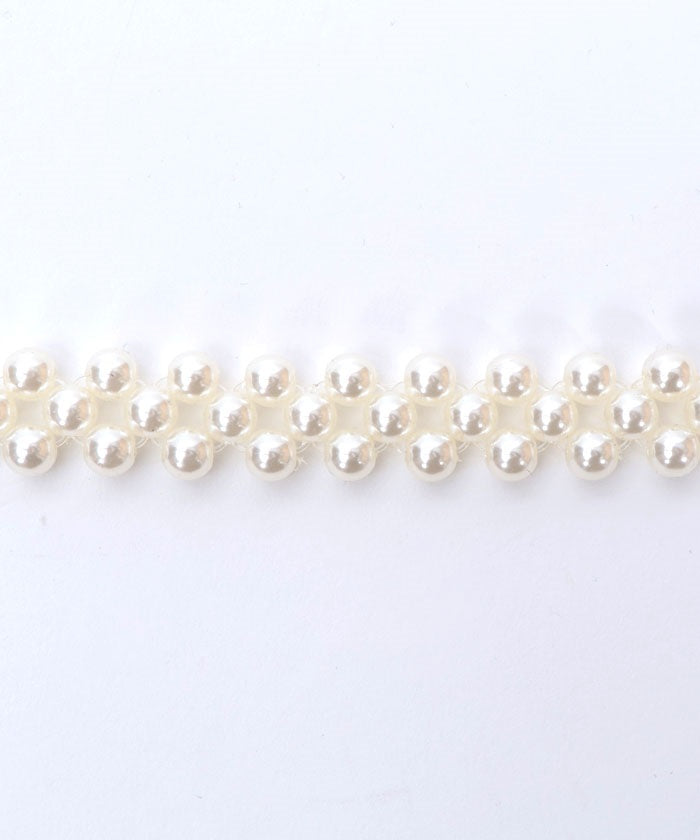 Sakura Decoration Pearl Elastic Belt