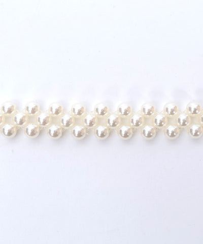 Sakura Decoration Pearl Elastic Belt