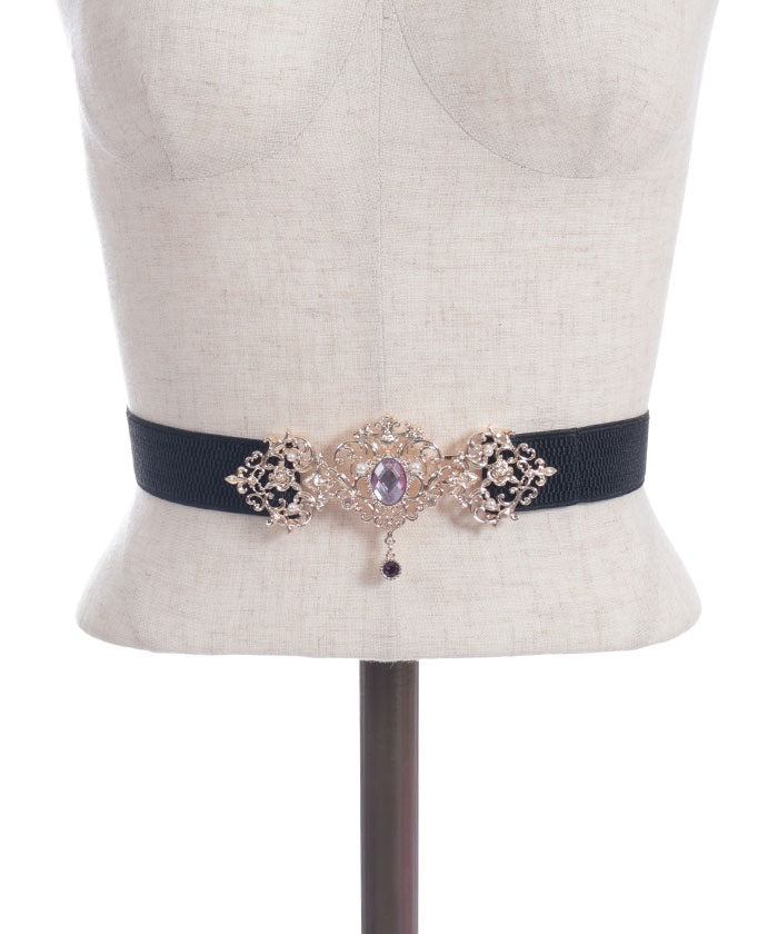 Color Bijoux Thin Elastic Belt