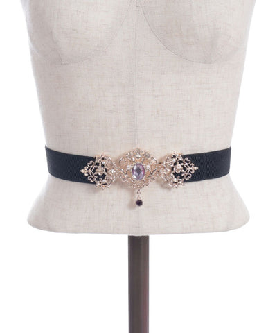 Color Bijoux Thin Elastic Belt