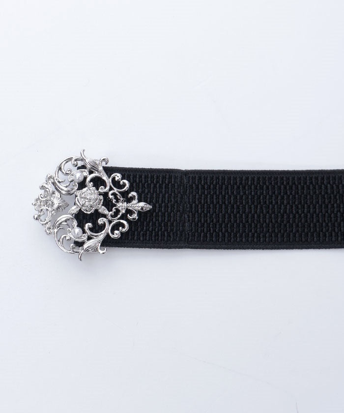 Color Bijoux Thin Elastic Belt