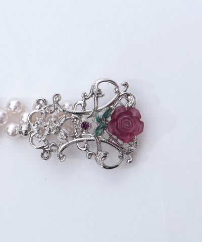 Grace Rose Pearl Belt