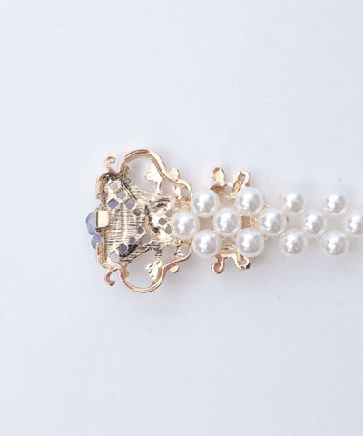 Grace Rose Pearl Belt