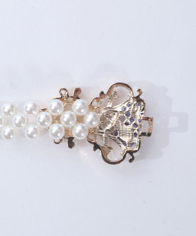 Grace Rose Pearl Belt