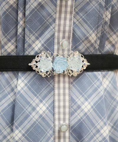 Aurora Rose Thin Elastic Belt