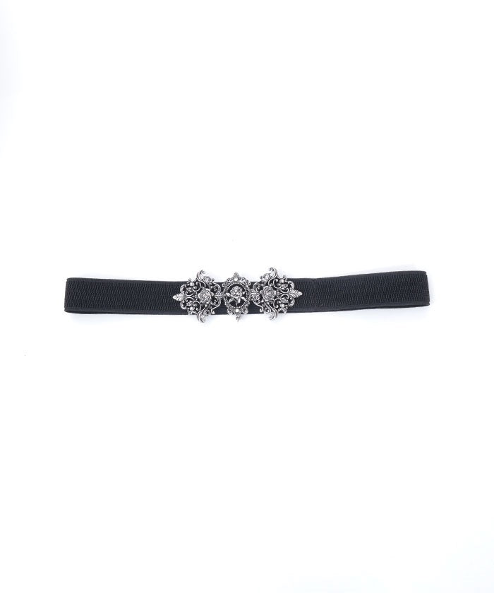 Rose Cameo Thin Elastic Belt