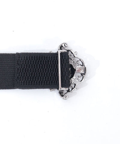 Rose Cameo Thin Elastic Belt