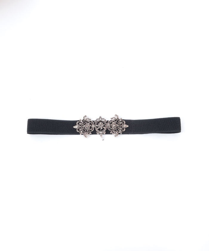 Rose Cameo Thin Elastic Belt