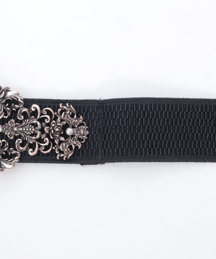 Ornament Motif Thin Belt