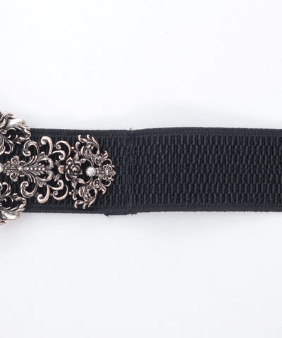 Ornament Motif Thin Belt
