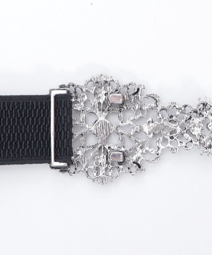 Ornament Motif Thin Belt