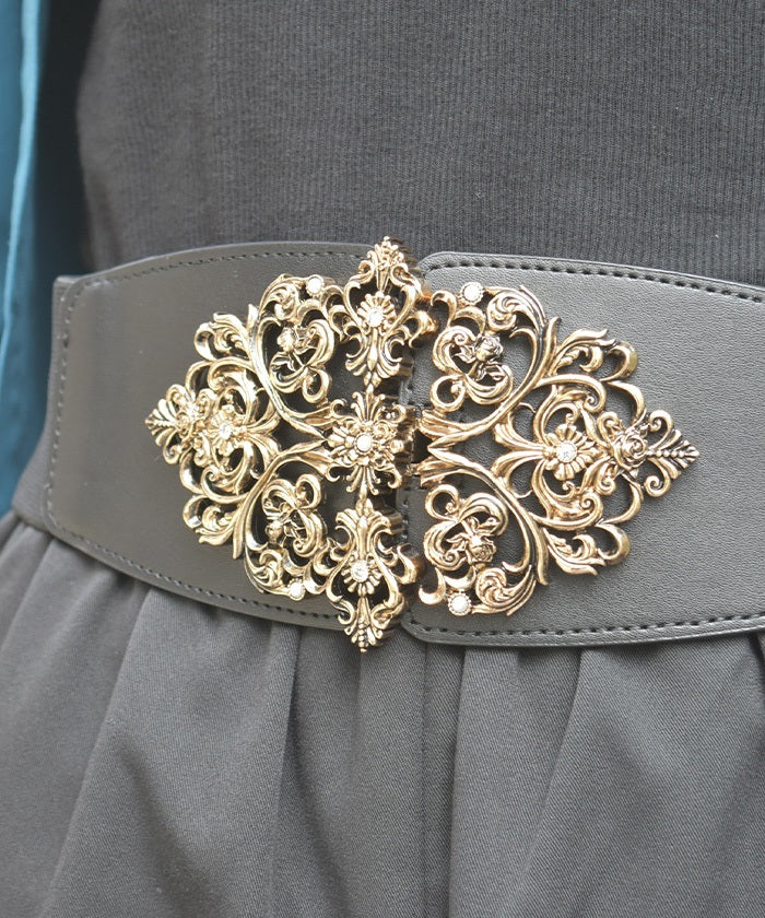 Classical Decoration Thick Width Belt