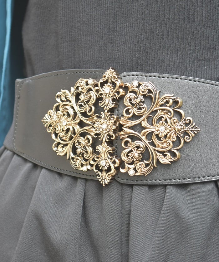 Classical Decoration Thick Width Belt
