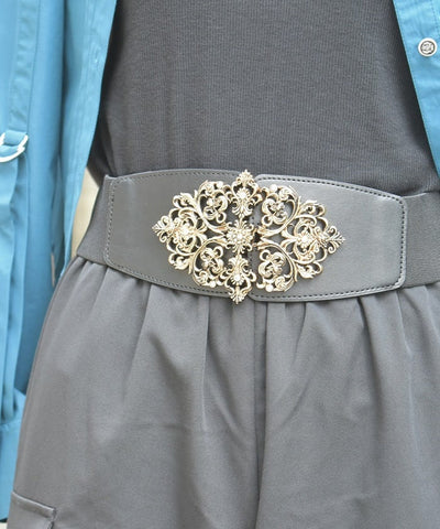 Classical Decoration Thick Width Belt