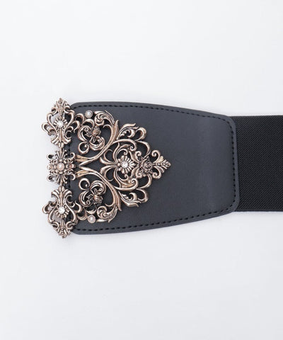 Classical Decoration Thick Width Belt