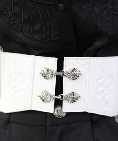 Snake Motif Harness Belt