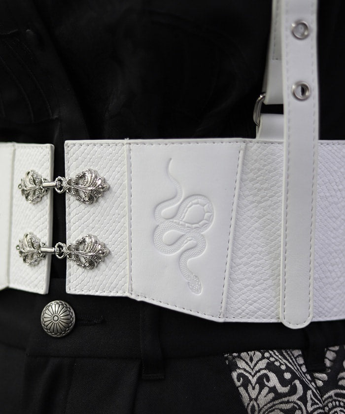 Snake Motif Harness Belt